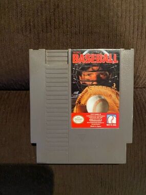 Tecmo Baseball NES Nintendo Authentic Original